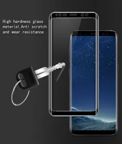 محافظ صفحه نمایش تمام چسب فول سایز سامسونگ BUFF Nano full glass | Galaxy S8