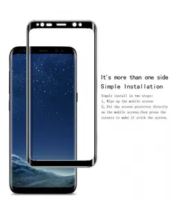 محافظ صفحه نمایش تمام چسب فول سایز سامسونگ BUFF Nano full glass | Galaxy S8