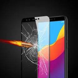 محافظ صفحه نمایش تمام چسب هواوی MB 5D Full Glass Huawei Y9 2018 | Enjoy 8 Plus