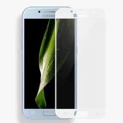محافظ صفحه نمایش شیشه ای با پوشش منحنی 4D full glass | Galaxy A5 2017