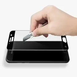 محافظ صفحه نمایش شیشه ای با پوشش منحنی 4D full glass | Galaxy A5 2017