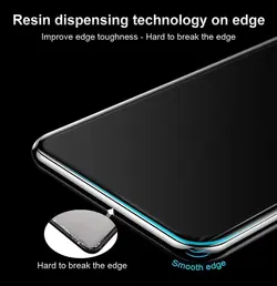 محافظ صفحه وضوح 99% نمایشگر سامسونگ Mocoson Full Glue Glass | Galaxy A10