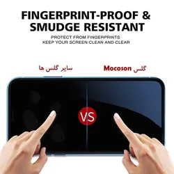 محافظ صفحه وضوح 99% نمایشگر اپل Mocoson HD Appearance Glass | iphone XR