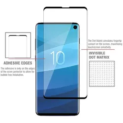 محافظ صفحه پوشش منحنی تمام چسب سامسونگ MB Full Cover 5D Glass | Galaxy S10