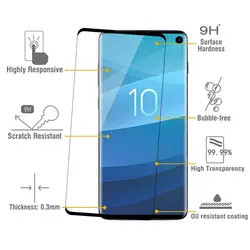 محافظ صفحه پوشش منحنی تمام چسب سامسونگ MB Full Cover 5D Glass | Galaxy S10