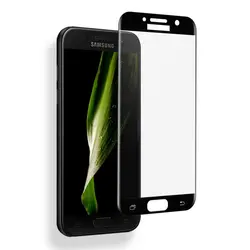 محافظ صفحه نمایش شیشه ای پوشش منحنی 4D full glass | Samsung A7 2017