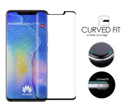 محافظ صفحه پوشش منحنی تمام چسب هواوی MB Full 5D Glass | Huawei Mate 20 Pro