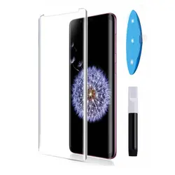 محافظ صفحه یو وی سامسونگ 3D Curved Full Glue UV Nano Light Glass | Galaxy Note 8