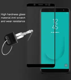 محافظ نانو تمام چسب منحنی سامسونگ BUFF Nano Glass | Galaxy j6 2018