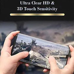 محافظ نمایشگر یو وی سامسونگ 3D Curved Full Glue UV Liquid Glass | Galaxy S9 Plus