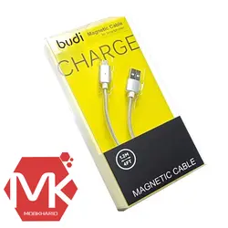 کابل شارژ و انتقال دیتا Budi M8J177T Type-C Magnetic Cable