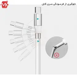 کابل شارژ و دیتا مغناطیسی تایپ سی Supercalla D34 Cable