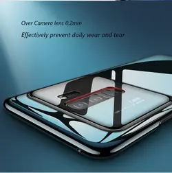 قاب محافظ شیشه ای گوشی سامسونگ Bakeey Glass Lens Hard Case | Galaxy S9