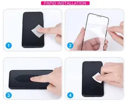 محافظ تمام چسب آیفون Benovo Full Curved Glass | iphone XS Max