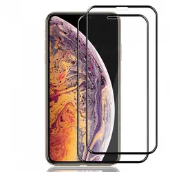 محافظ تمام چسب آیفون Benovo Full Curved Glass | iphone XS Max