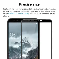 محافظ صفحه نمایش تمام چسب فول سایز BUFF Nano full glass | Y7 Prime 2018