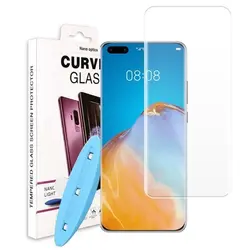 محافظ صفحه یو وی پوشش کامل هواوی Nano UV Glass | P40 Pro