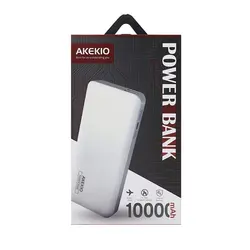 پاور بانک ایمن آککیو Akekio Dual USB 10000mAh Power Bank | U5