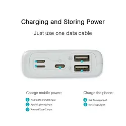 پاور بانک روموس Romoss 10000mAh 2 USB FitCharge Power Bank | OM10