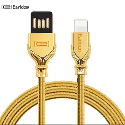 کابل شارژ و دیتا ارلدام Earldom Intelligent Lightning Data & Fast Charge Cable | EC-027i