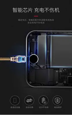 کابل شارژ و دیتا ارلدام Earldom Intelligent Lightning Data & Fast Charge Cable | EC-027i