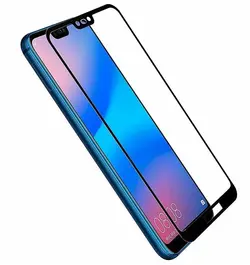 محافظ شیشه ای تمام چسب هواوی Full Glue Glass Huawei Nova 3e | P20 Lite