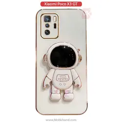 قاب اصلی فضانورد Plating Astronaut Sticker Case | Poco X3 GT