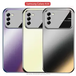 قاب محافظ Lens Glass Protector Matte Case | Galaxy A34