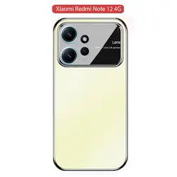 قاب محافظ Lens Glass Protector Matte Case | Redmi Note 12 4G