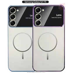 قاب محافظ Electroplated lens Window Case | Galaxy S21 FE