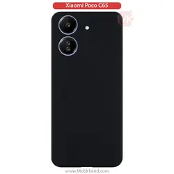 قاب محافظ سیلیکونی Soft Touch Silicone Case | Poco C65