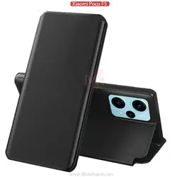 کیف چرم شیائومی Folio Flip Wallet Cover | Xiaomi Poco F5
