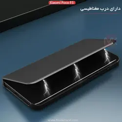 کیف چرم شیائومی Folio Flip Wallet Cover | Xiaomi Poco F5