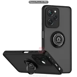 قاب محافظ شیائومی Hybrid Ring Back Case | Poco X5 Pro