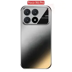 قاب شیائومی Lens Glass Matte Cover | Poco X6 Pro 5G