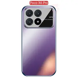 قاب شیائومی Lens Glass Matte Cover | Poco X6 Pro 5G