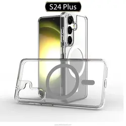 قاب محافظ سامسونگ Magsafe Clear Case | Galaxy S24 Plus