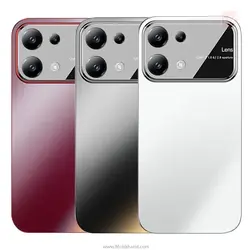 قاب محافظ Lens Glass Window Matte Case | Poco M6 Pro 4G