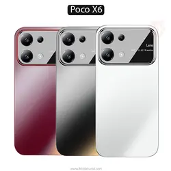 قاب محافظ Lens Glass Window Matte Case | xiaomi Poco X6