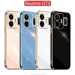 قاب محافظ Plating Gold Frame Case | Realme GT3