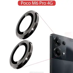 محافظ لنز رینگی Alloy Ring Lens Cover | Poco M6 Pro 4G