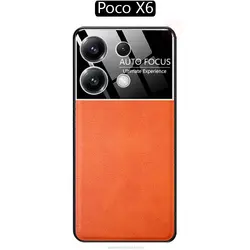 قاب اورجینال شیاومی Auto Focus Leather Lens Cover | Poco X6 5G