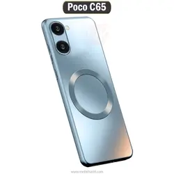 قاب محافظ AG Silicone Matte Glass Case | xiaomi Poco C65