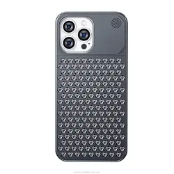 قاب محافظ اصل Metal Aluminium Hollow Heat Dissipation Case | iphone 13 Pro Max