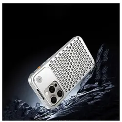 قاب محافظ اصل Metal Aluminium Hollow Heat Dissipation Case | iphone 13 Pro Max