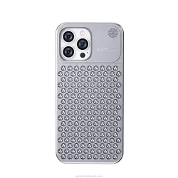 قاب محافظ اصل Metal Aluminium Hollow Heat Dissipation Case | iphone 13 Pro Max