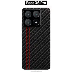 قاب محافظ شیائومی Carbon Fiber Skin Back Case | Poco X6 Pro