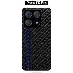 قاب محافظ شیائومی Carbon Fiber Skin Back Case | Poco X6 Pro