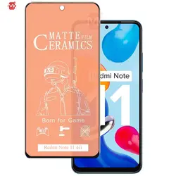 محافظ صفحه مات شیائومی Hard Protector Ceramic Matte | Redmi Note 11 4G