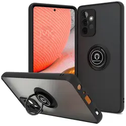 قاب محافظ سامسونگ Rubber Hybrid Matte Ring Cover | Galaxy A73 5G